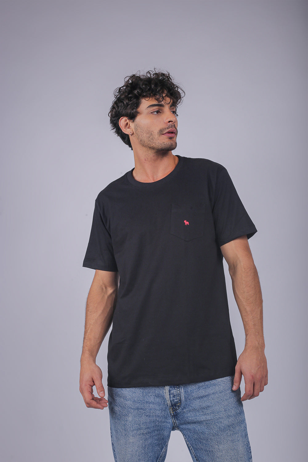 Tee Pocket Black
