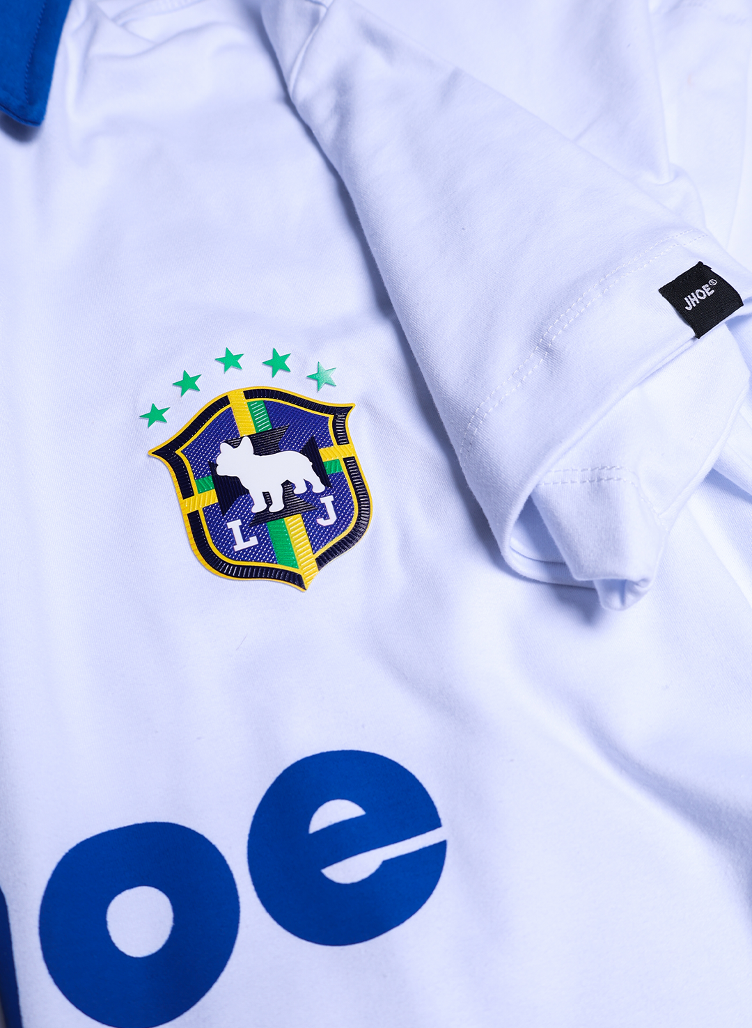 Little Jhoe Vai Brasil Oversized Blue Print