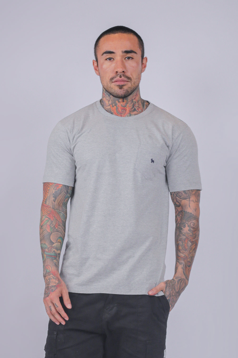 Tee Pocket Gray
