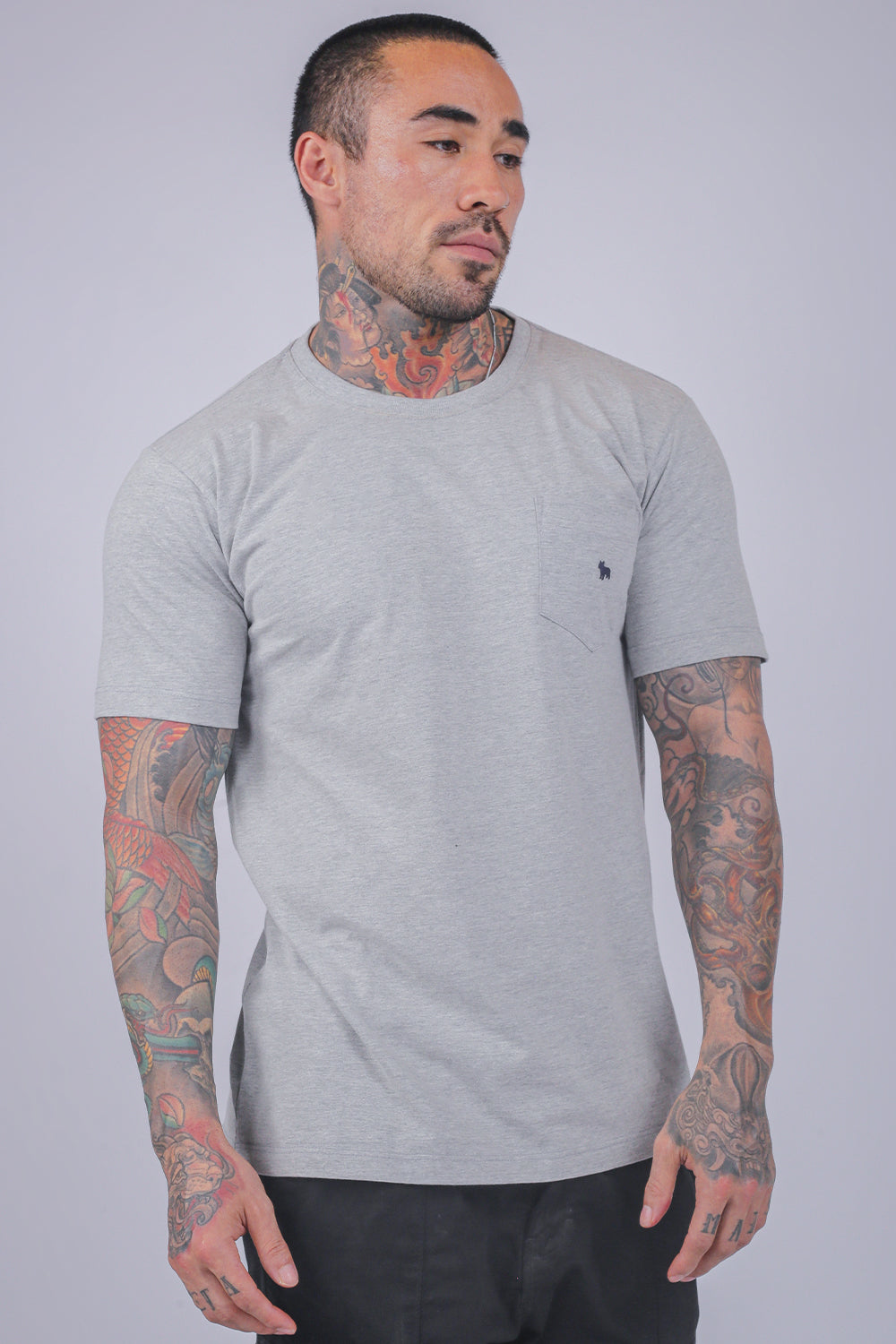 Tee Pocket Gray