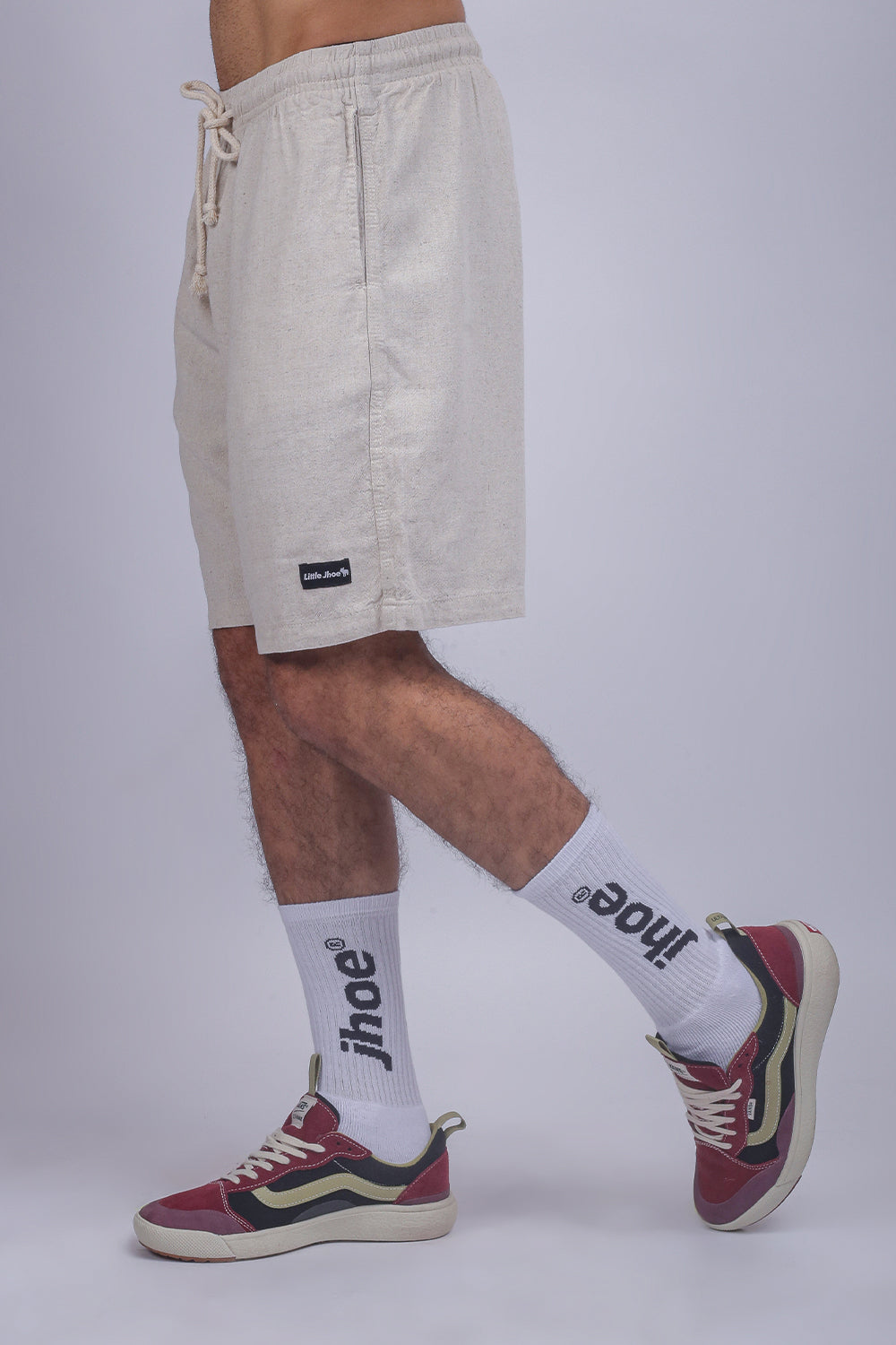 Short Linho Little Jhoe Off