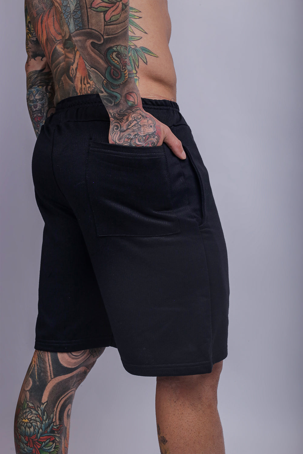 Bermuda Little Jhoe Moletom Black