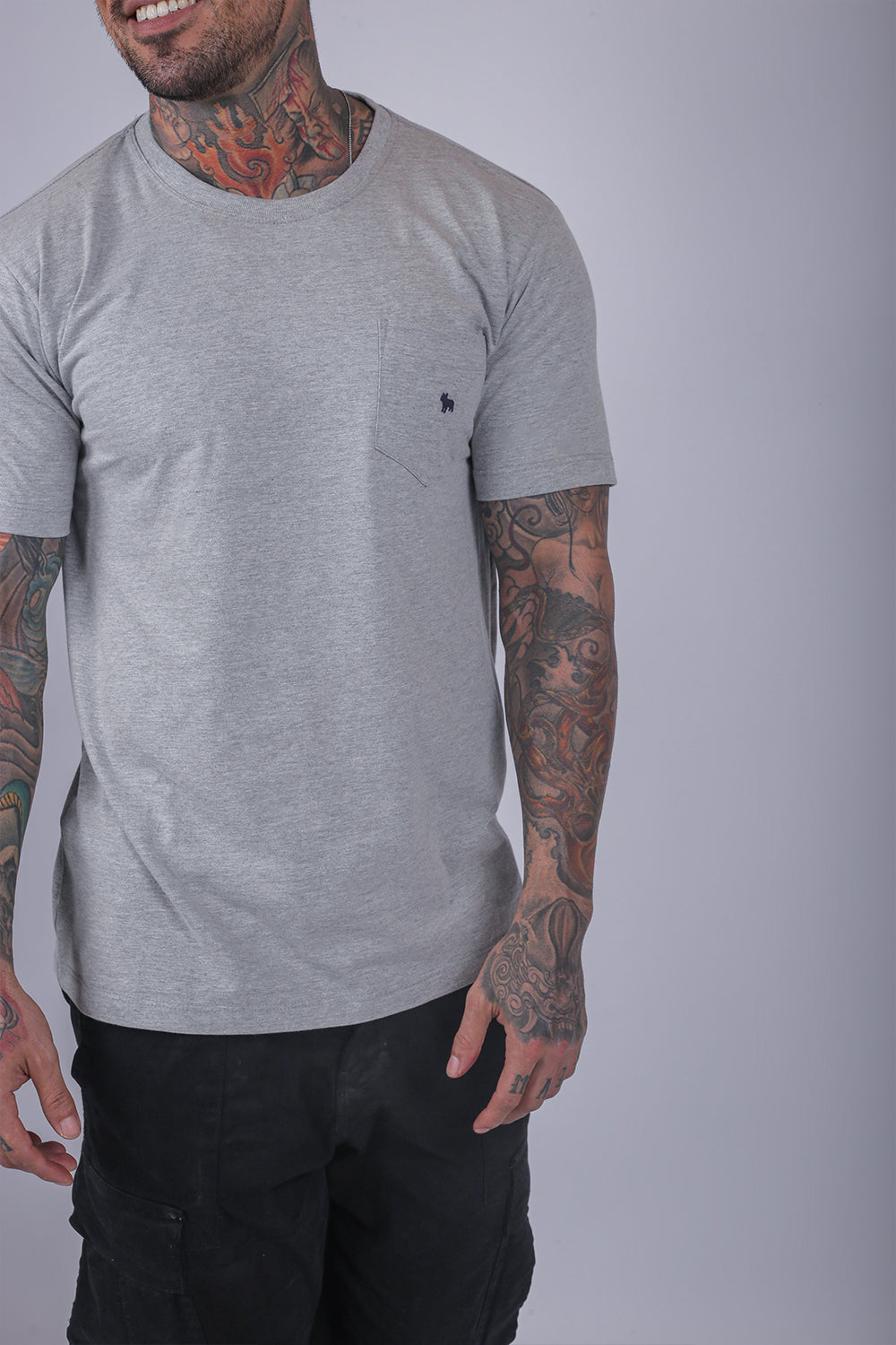 Tee Pocket Gray
