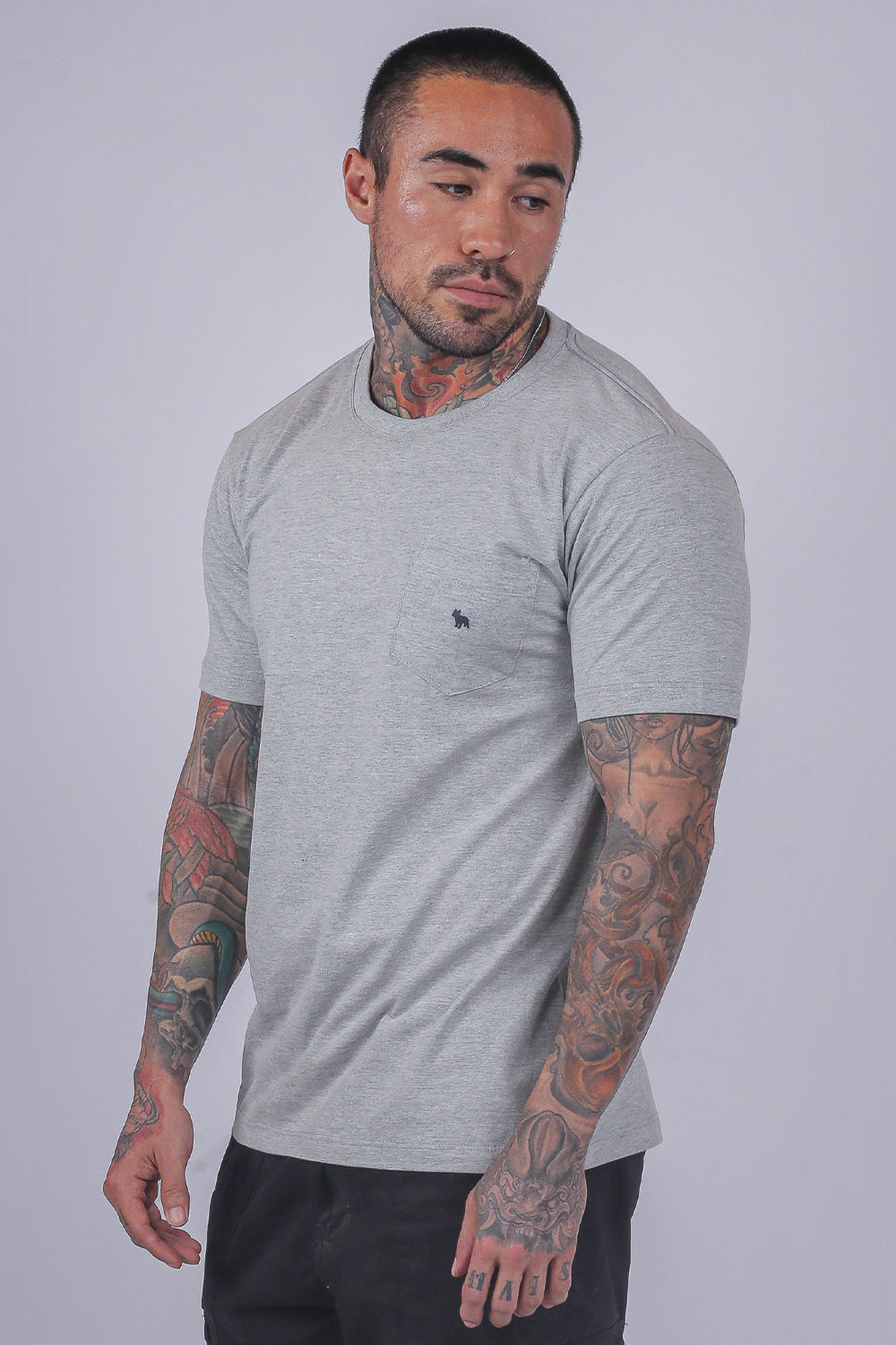 Tee Pocket Gray