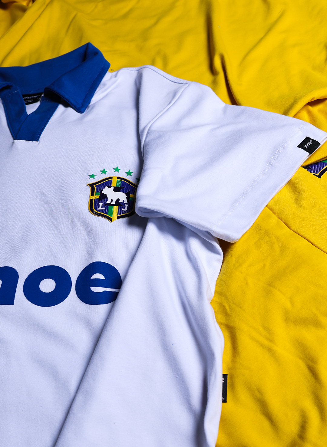Little Jhoe Vai Brasil Oversized Blue Print